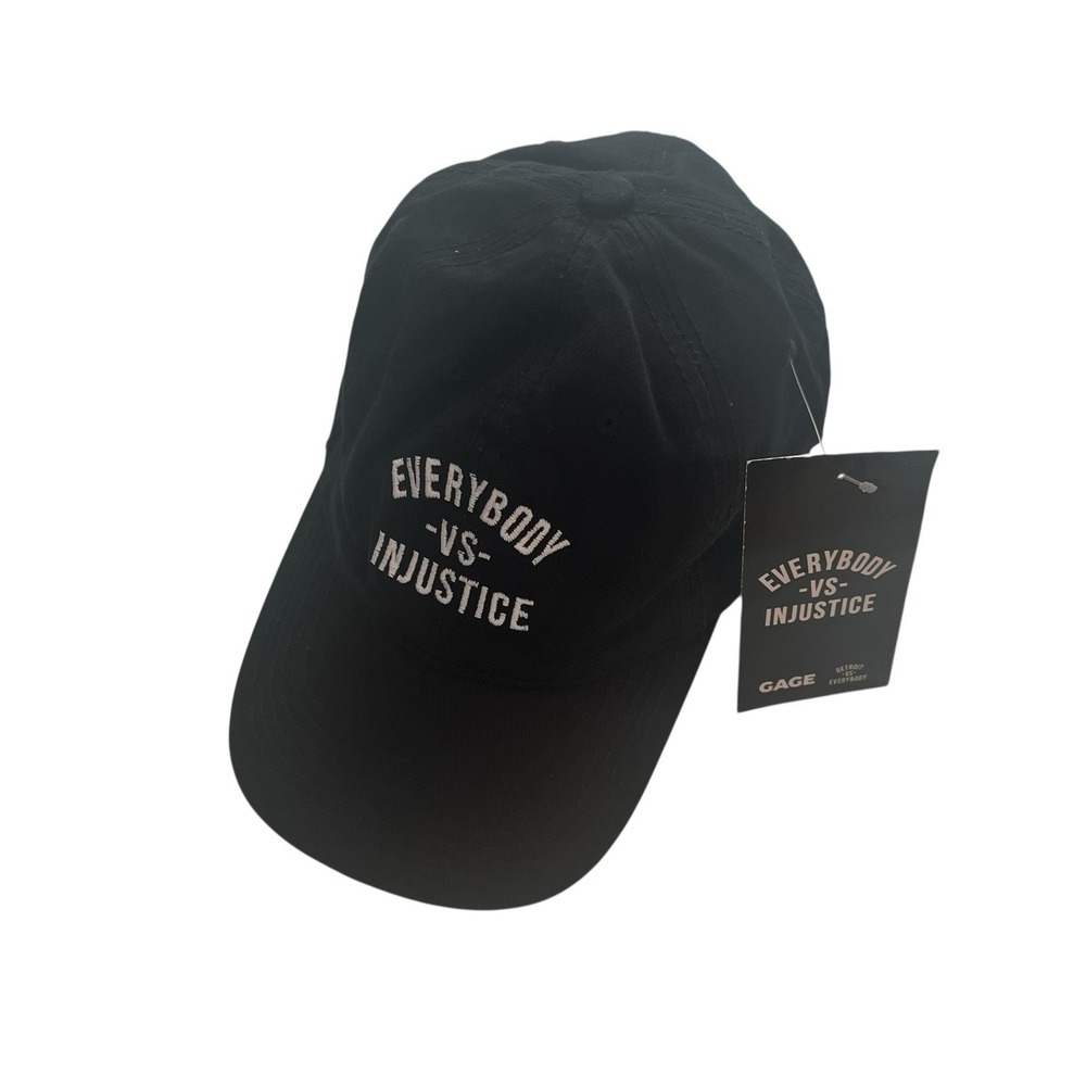 NWT Everybody vs Injustice Baseball Cap Hat Cotton Gage Detroit vs Everybody